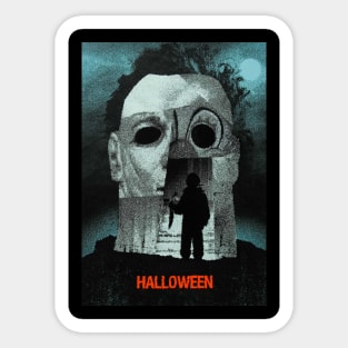 Classic Halloween Movie Sticker